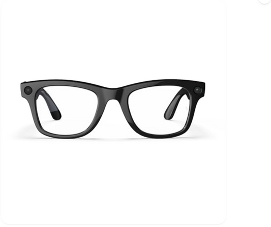 Large Smart Glasses with Meta AI, Audio, Photo, Video Compatibility