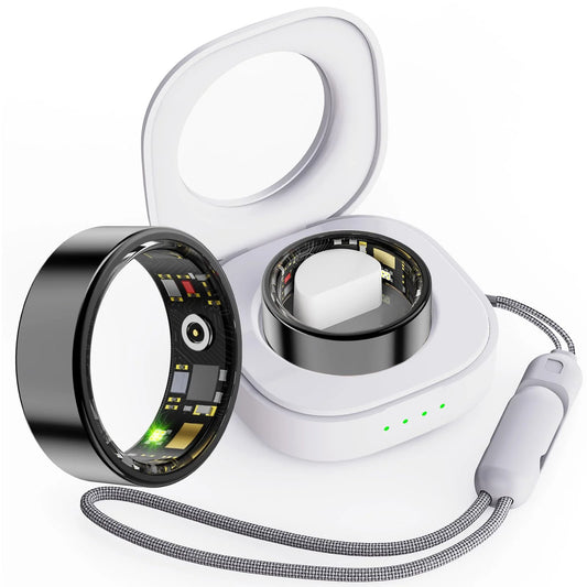 Smart Ring Men's Sleep Tracker Smart Ring Men's Fitness Tracker Ring Women's Fitness Tracker Smart Ring Android iOS